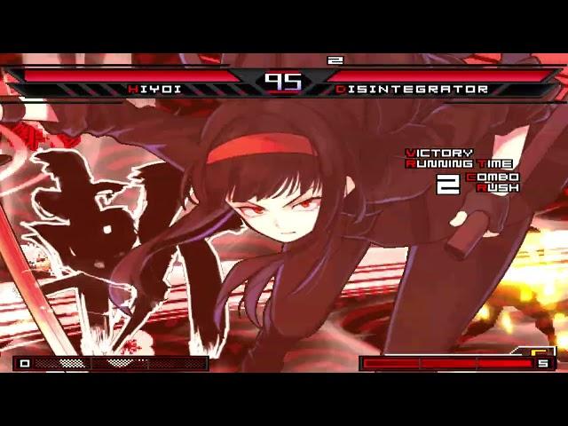 mugen 1.1 kof theory mercenary red hiyoi vs disintegrator