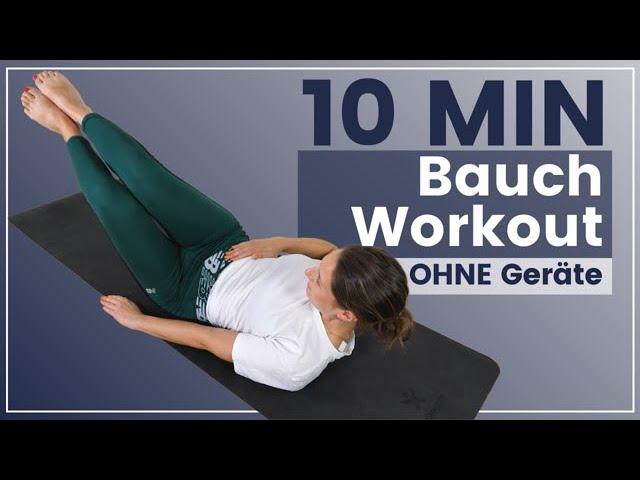 10 MIN Bauch Workout für einen definierten Bauch