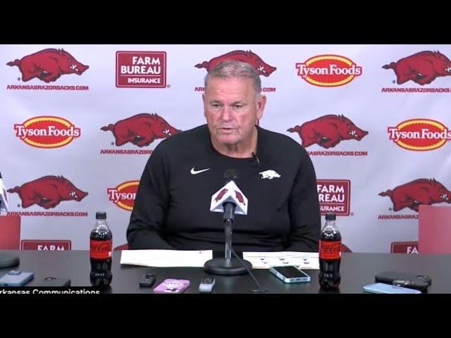 Sam Pittman Press Conference - Arkansas vs Tennessee Preview