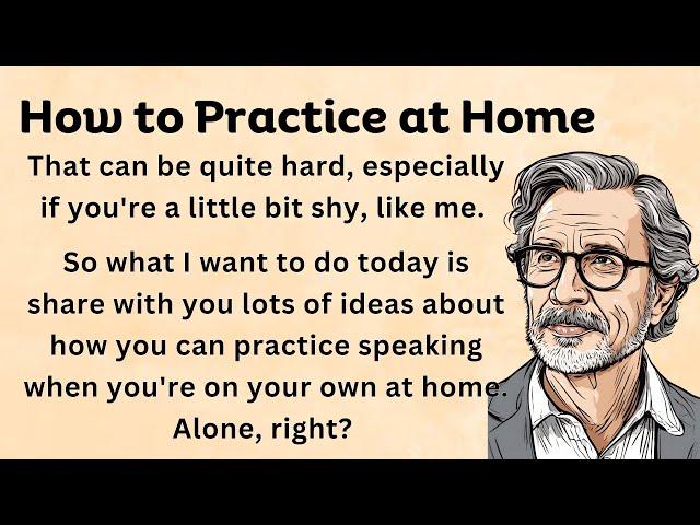 How to Practice at Home || English Speaking Practice || How to Learn English