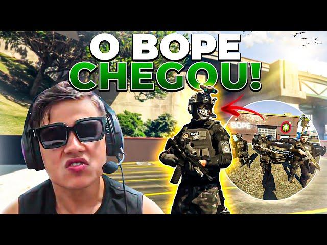 PAULINHO O CORONEL do BOPE CHEGOU PARA COLOCAR ORDEM no CAPITAL! GTA RP (Modder clips)