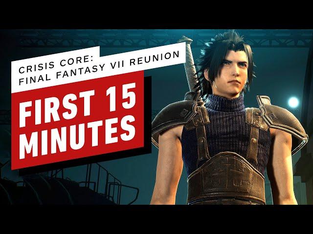 Crisis Core: Final Fantasy VII Reunion - First 15 Minutes of Gameplay