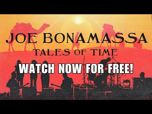 Joe Bonamassa "Tales of Time" Happy Hour Watch Party!