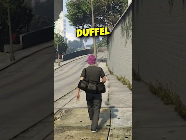 How To Get The Rare Duffle Bag In GTA 5