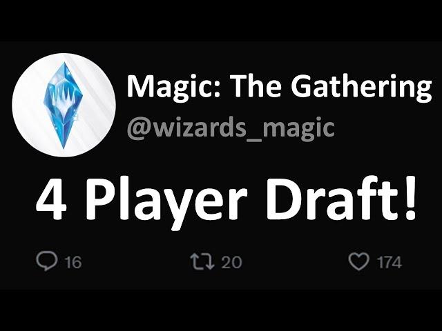 Magic: The Gathering has a New Draft Format!!!