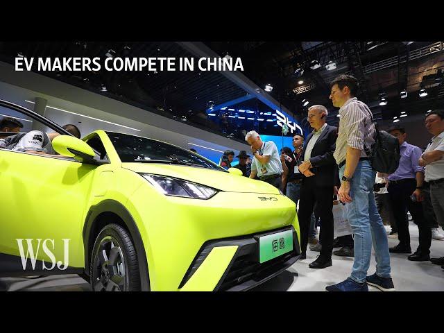 Shanghai Auto Show: See the Latest EVs on Display in China | WSJ