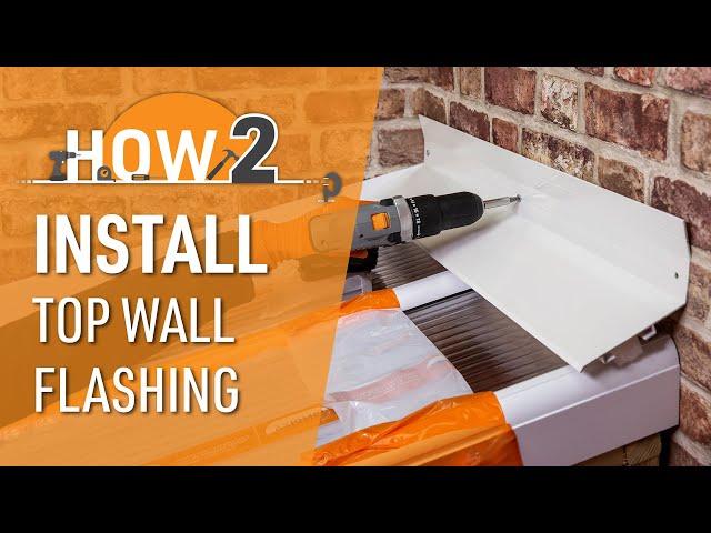 How to install Top Wall Flashing - Polycarbonate Roof| Snapa