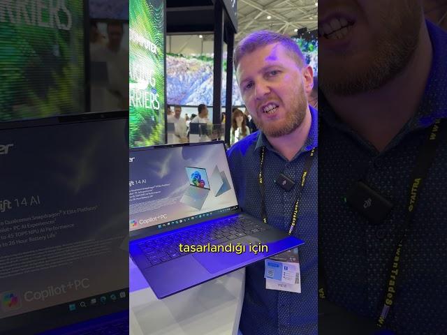 Qualcomm İşlemcili Laptop: Acer Swift 14 AI - COMPUTEX 2024 #52