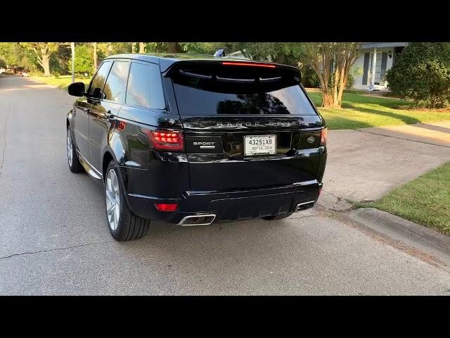 2019 Range Rover Sport Supercharged Dynamic V8 Exhaust Sound (LOUDEST RANGE ROVER EVER)