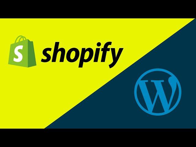 Shopify vs WordPress (2022) — Which is Best?