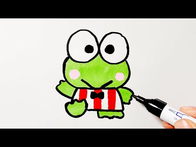How to Draw Keroppi
