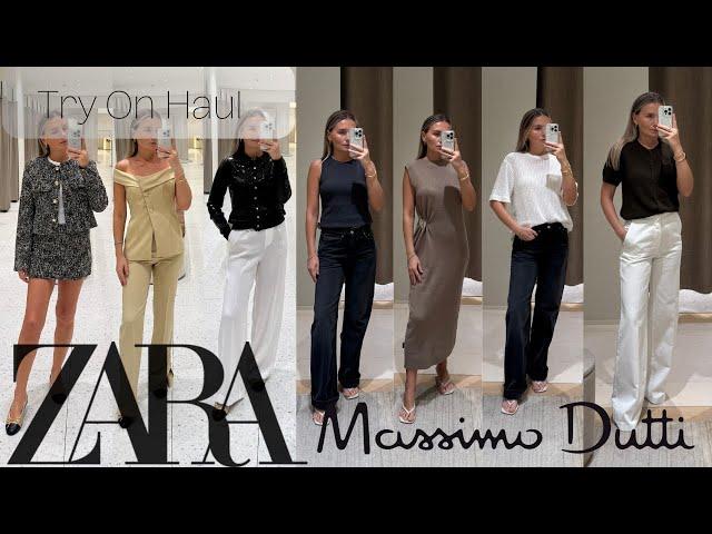 Latest ZARA and Massimo  DUTTI ** | TRY On HAUL | **