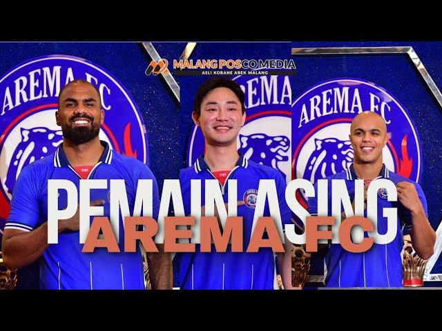 Arema FC Kenalkan Tiga Pemain Asing, Thales Lira Masuk Skuad 2024/2025