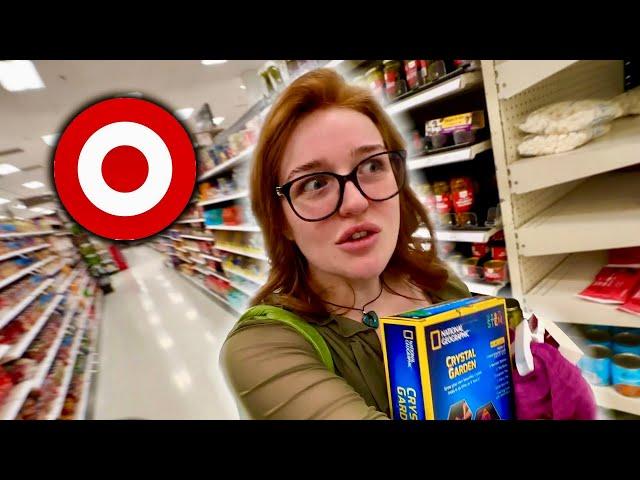 My First Time in Target! (i feel insane)