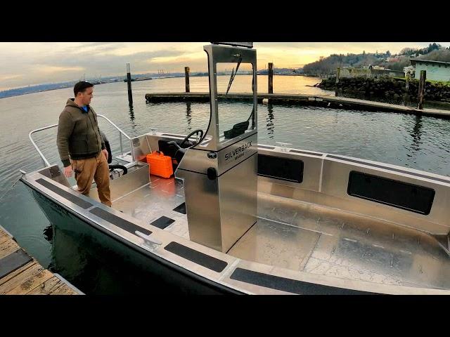 Aluminum Workboat, Grizzly 21, Silverback Marine Seattle