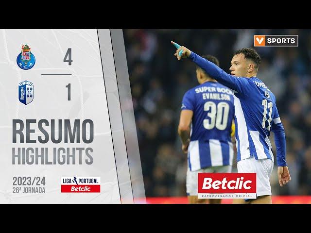 Resumo: FC Porto 4-1 Vizela (Liga 23/24 #26)