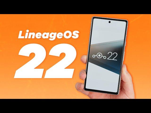 LineageOS 22 review | The ONLY sustainable ROM.