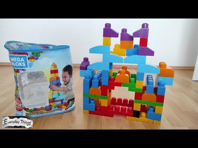 How to make your first Castle Tower with Mega Bloks - First Builders