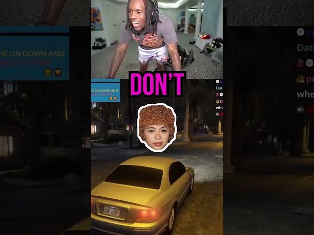 Kai Cenat Finds Ice Spice In GTA