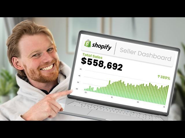 Shopify Tutorial For Beginners 2024 - COMPLETE GUIDE