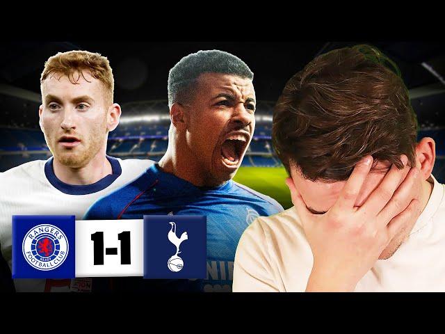 SACK ANGE POSTECOGLOU TONIGHT! Tottenham 1-1 Rangers Match Reaction