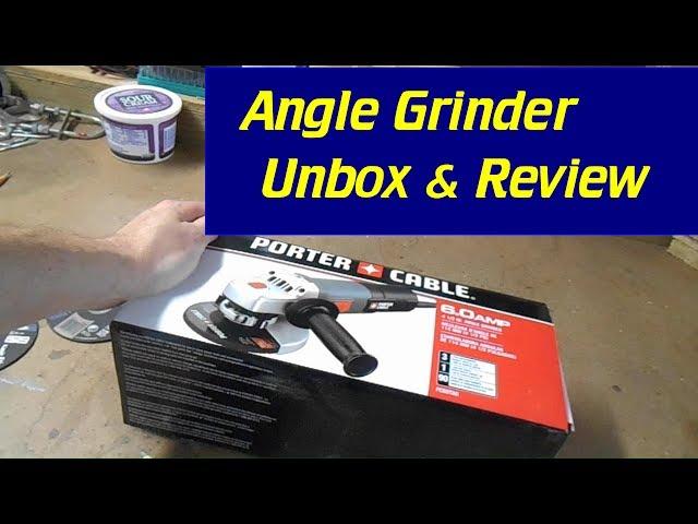 Tool Review - Porter Cable angle grinder