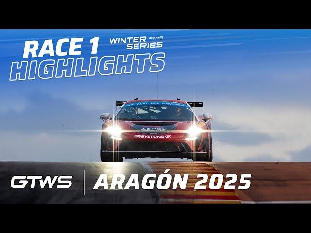 Race 1 Highlights | 2025 GT Winter Series Aragón