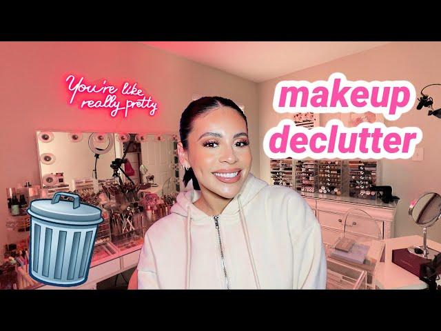 DECLUTTERING & ORGANIZING MY ENTIRE MAKEUP COLLECTION   *pre spring cleaning*