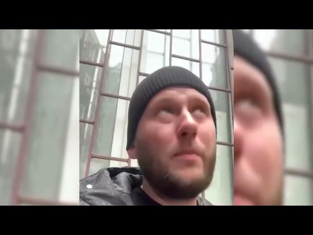 Rocket strike during the recording in Kharkov // THE WAR IN UKRAINE TODAY