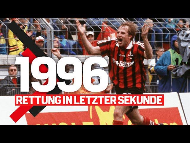 Drama am letzten Bundesliga-Spieltag - als Leverkusen 1996 fast abstieg
