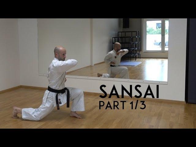 SANSAI part 1/3 - genseiryu kata explanation - TEAM KI