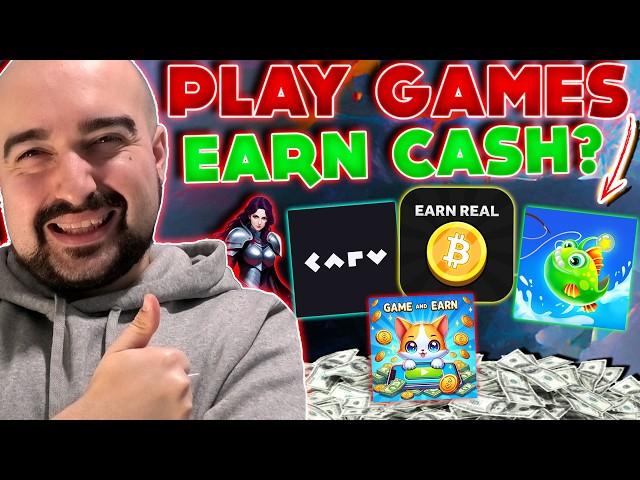 Testing 4 BIG Apps To Earn Money Playing Games! - (REAL Experience)