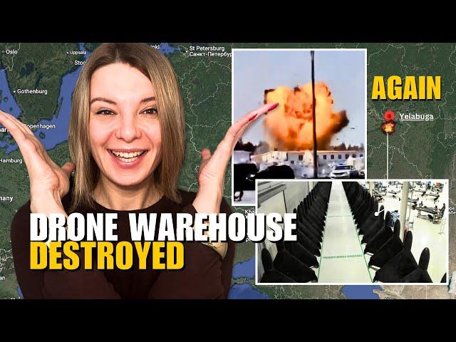 RUSSIAN REAR ON FIRE: DRONE WAREHOUSE DESTROYED IN YELABUGA, KAZAN Vlog 902: War in Ukraine