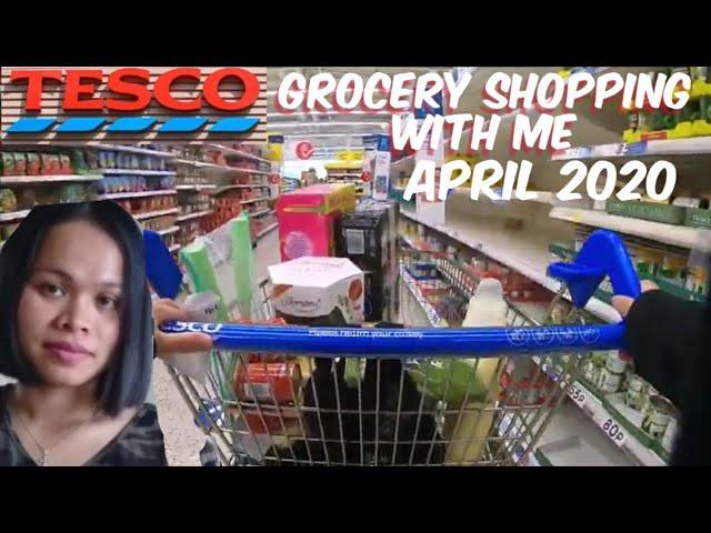 TESCO SHOP WITH ME APRIL 2020 | GROCERY SHOPPING DURING LOCKDOWN | PRICES | FILIPINA BRITISH LIFE UK