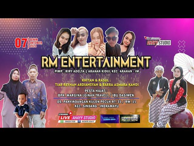 LIVE RM ENTERTAINMENT | HJT BPK. WARGINA (GINAH TRAVEL) / IBU DASIWEN | BLOK PECUK SENIN 07 OKT 2024