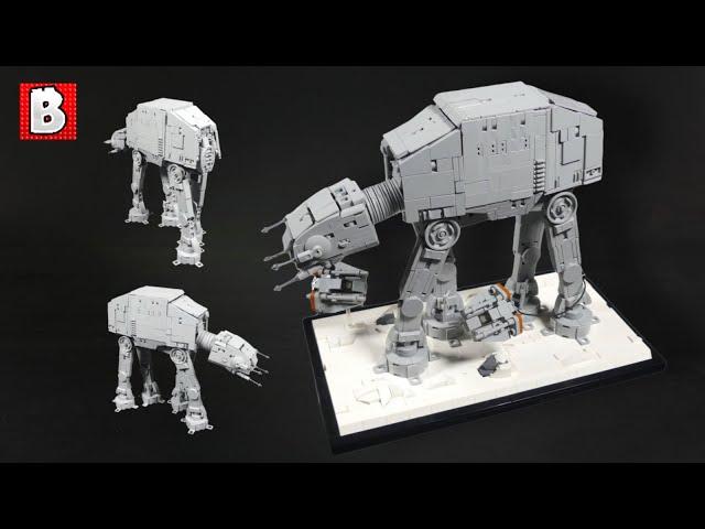 This is LEGO?! Cleanest LEGO AT-AT Custom Model