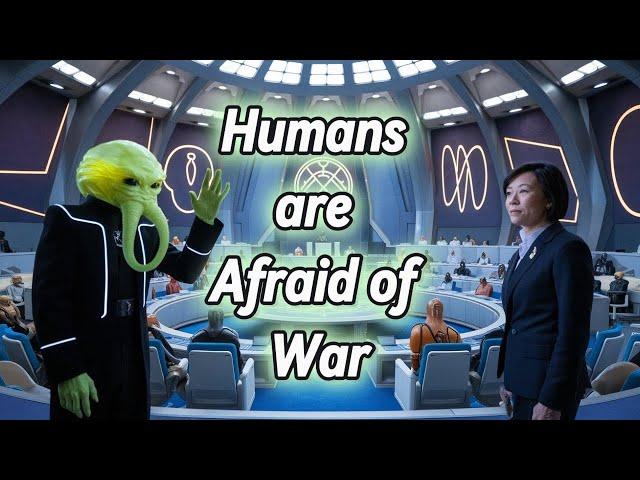 "Humans are Afraid of War Said The Galactic Council Until | Sci-Fi Story | HFY