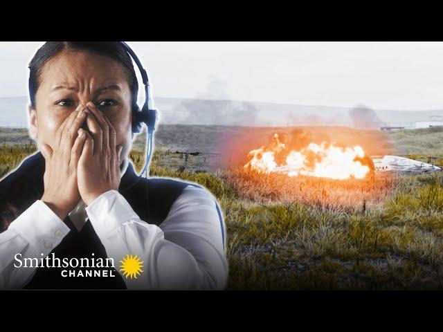 Harrowing: Pilot Completely Loses the Runway While Landing  Air Disasters | Smithsonian Channel