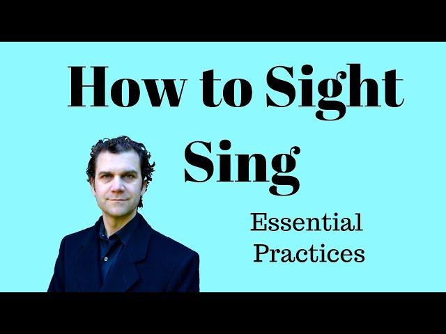 How to Sight Sing - How to Sight Read Music - A Quick Tip Video