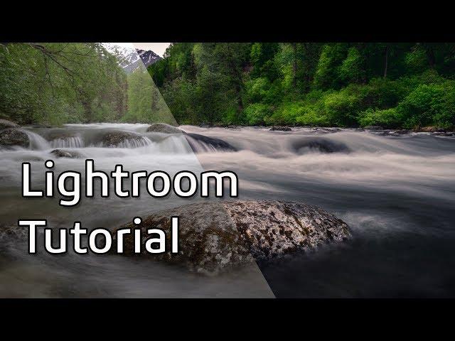How to add drama to a nature photo in Adobe Lightroom