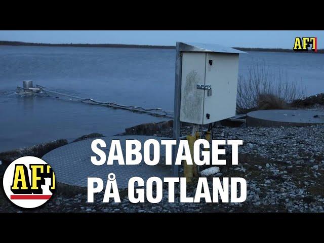 Här ska sabotaget på Gotland inträffat