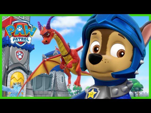 Over 1 Hour of Rescue Knights Adventures  - PAW Patrol - Cartoons for Kids Compilation