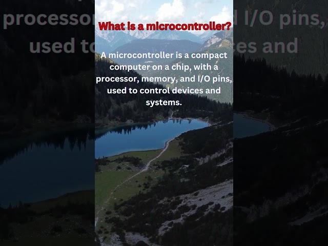 Microcontroller #shorts #electroniccomponents #electroniccircuits #electronic #electrical