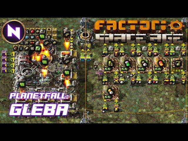 Landing Safely On GLEBA And Building The Starter Base | 13 | Factorio SPACE AGE