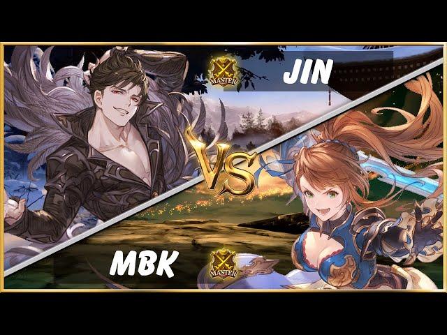 GBVSR - Jin [Belial] vs. MBK/MadBestKiller⭐Masters Ranked Matches⭐(1440p)