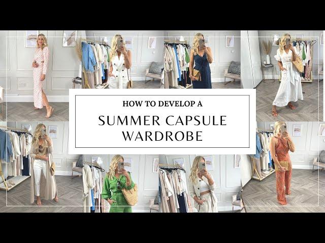 How to Develop a Summer Capsule Wardrobe For All Body Shapes