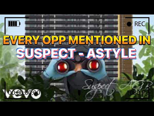 EVERY OPP MENTIONED IN SUSPECT - ASTYLE