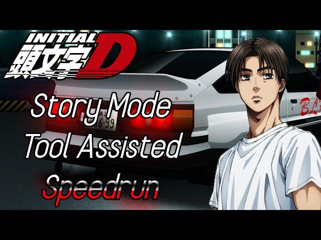 [TAS] Initial D PS1: Story Mode Speedrun