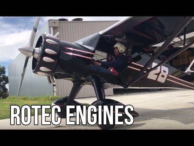 New Radial Engines For Vintage And Modern Airplanes - Rotec Radial Engines