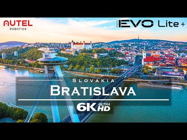 Bratislava, Slovakia  - by drone / Autel Evo Lite+ [6K]